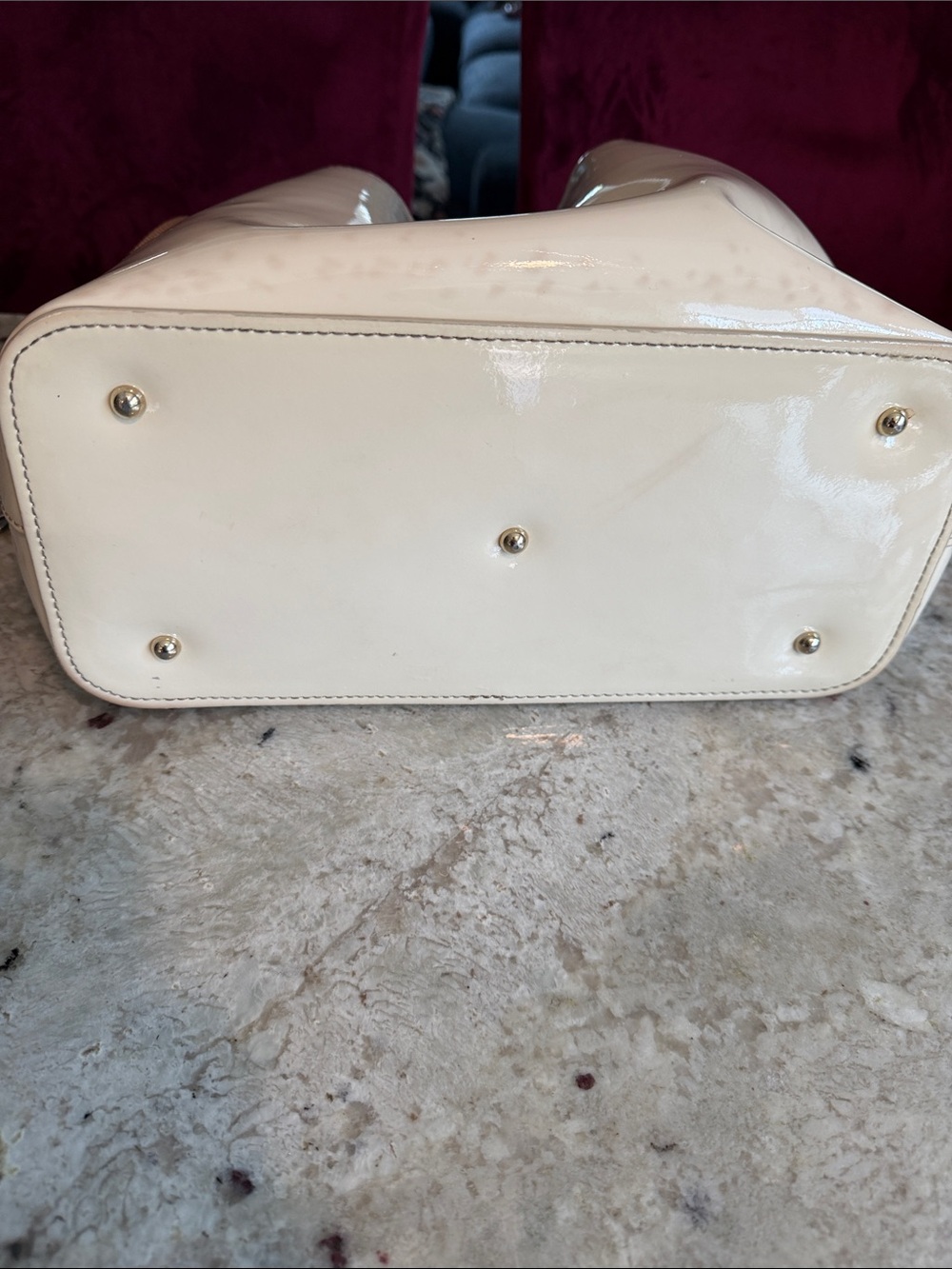 Dooney & Bourke City Patent Leather Small Glossy Barlow Bucket bag - Picture 9 of 11